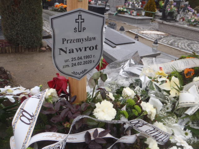 Przemysław Nawrot  1993 Brzeg - Grobonet - Wyszukiwarka osób pochowanych