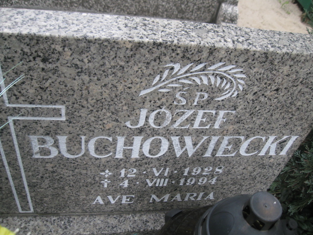 Józef Buchowiecki 1928 Brzeg - Grobonet - Wyszukiwarka osób pochowanych