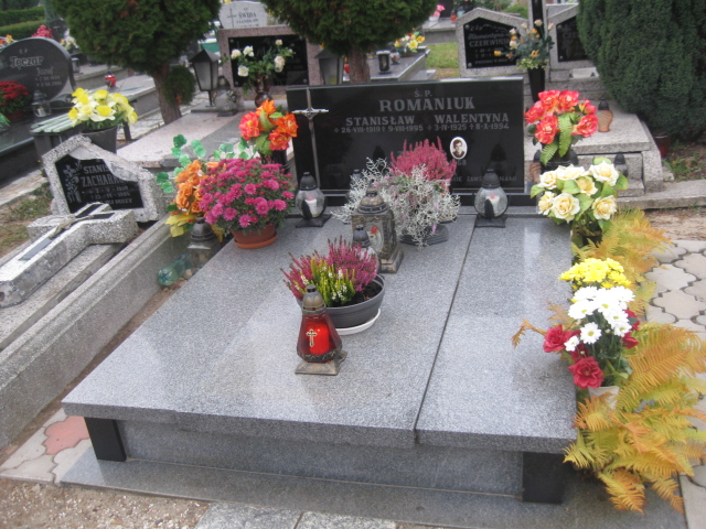 Grób Walentyna Romaniuk
