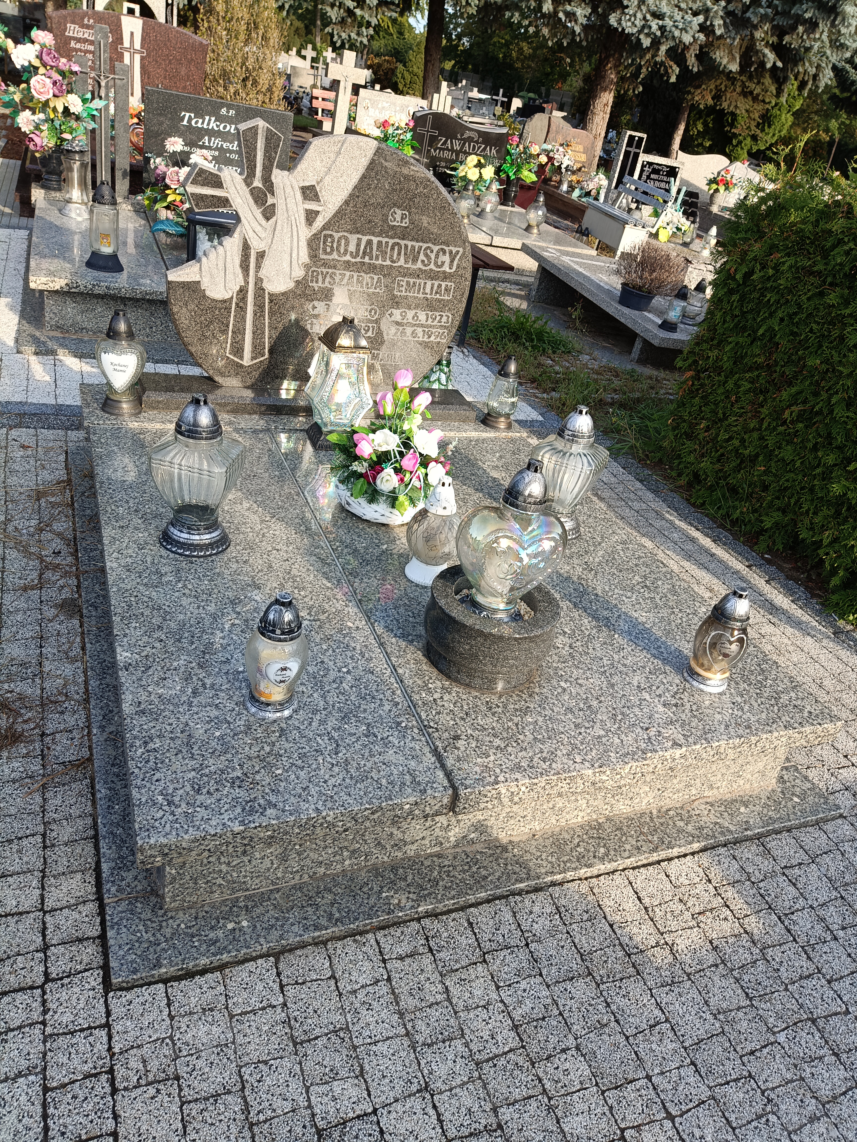 Grób Ryszarda Bojanowska