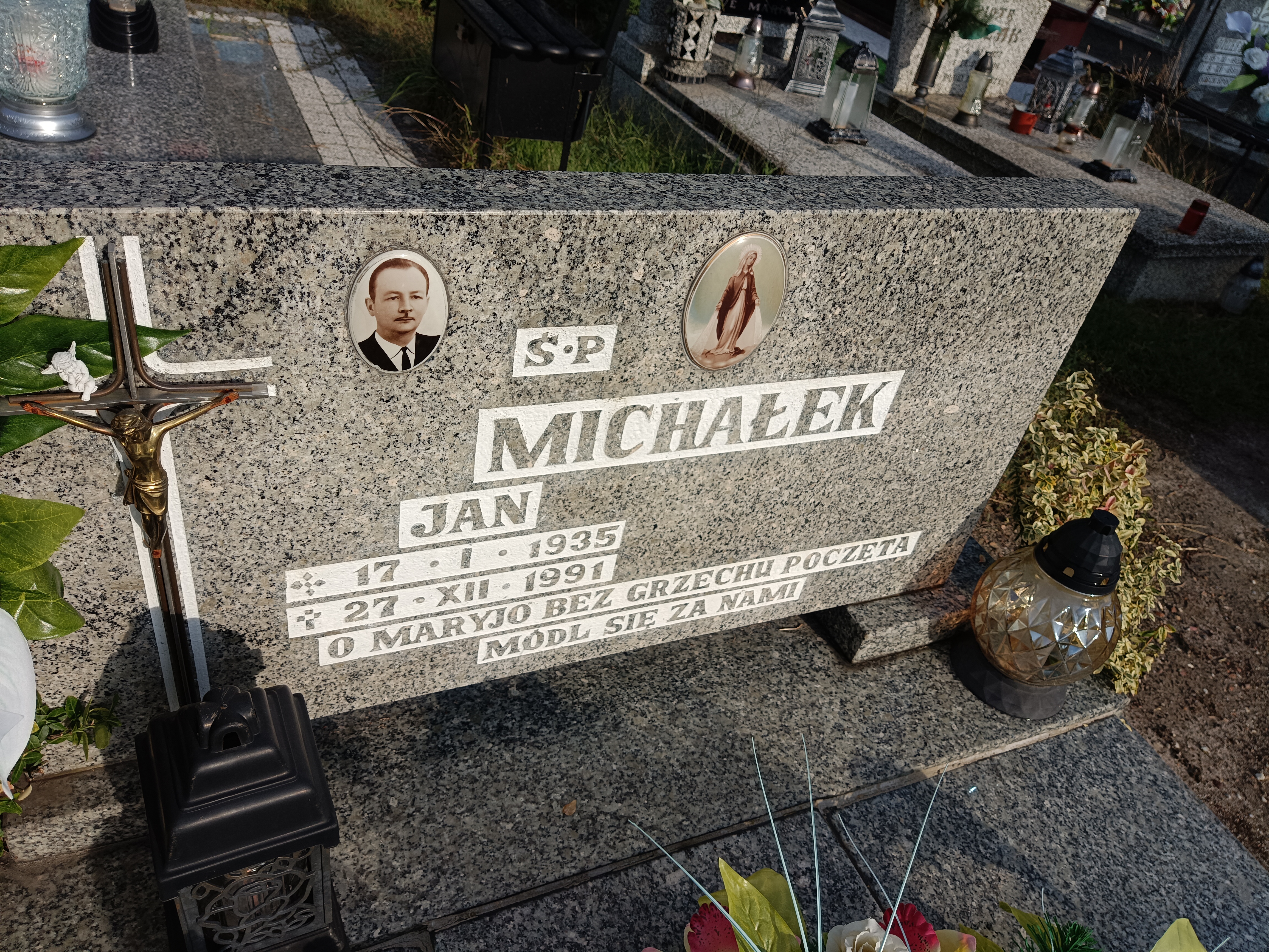 Grób Jan Michałek