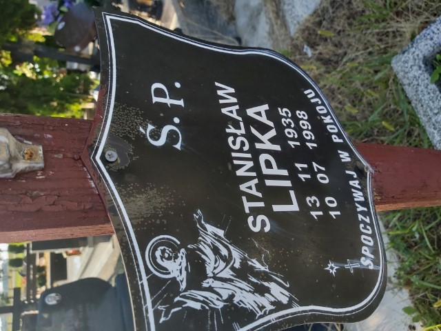 Stanisław Lipka 1935 Brzeg - Grobonet - Wyszukiwarka osób pochowanych