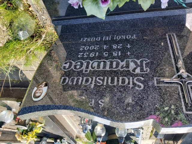 Grób Stanisława Krawiec