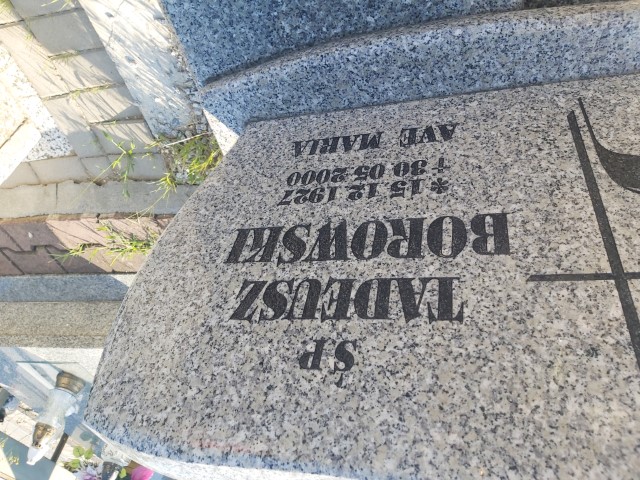 Tadeusz Borowski 1927 Brzeg - Grobonet - Wyszukiwarka osób pochowanych