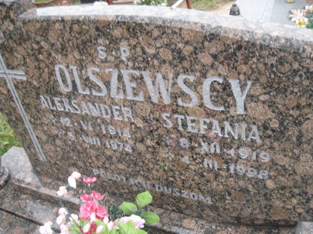 Aleksander Olszewski 1914 Brzeg - Grobonet - Wyszukiwarka osób pochowanych