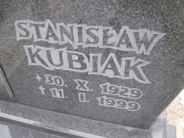 Maria Kubiak 1935 Brzeg - Grobonet - Wyszukiwarka osób pochowanych
