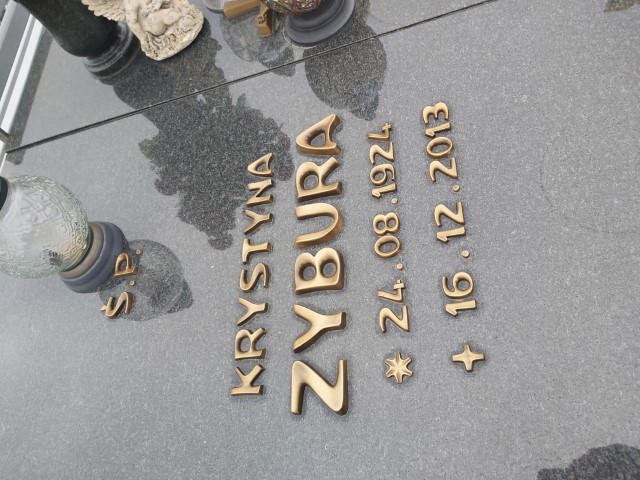 Grób Krystyna Zybura