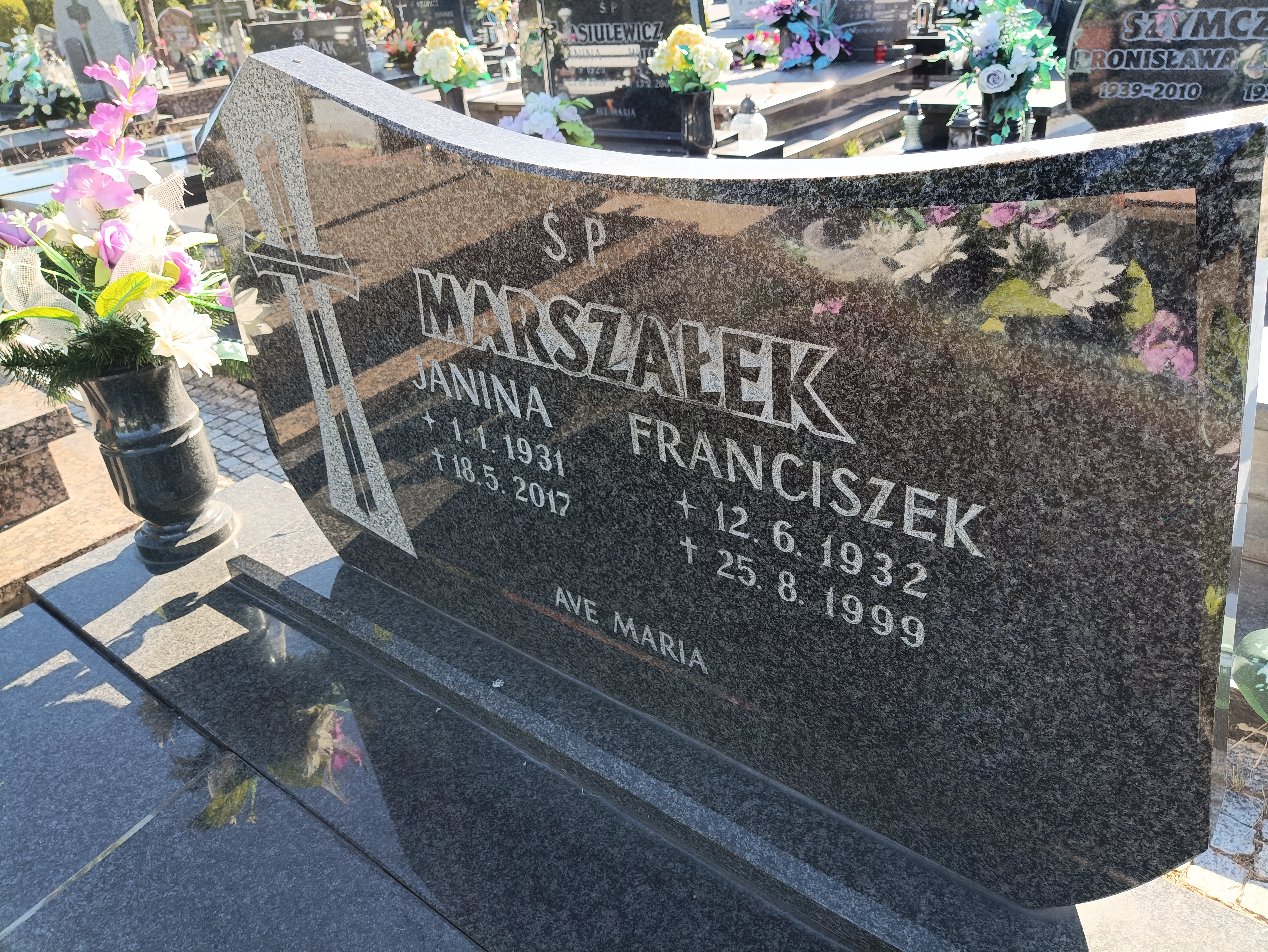 Grób Janina Marszałek