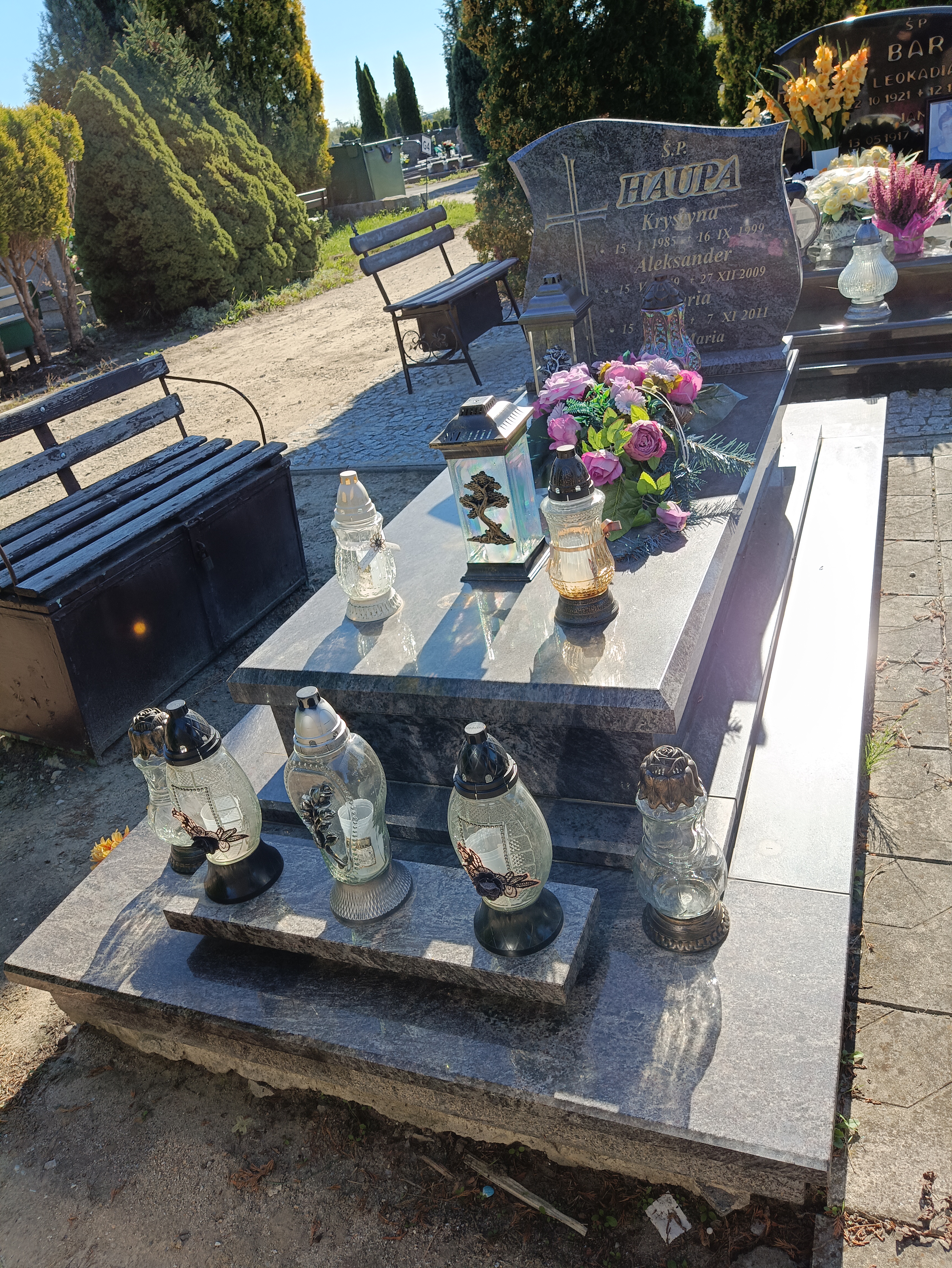 Grób Aleksander Haupa