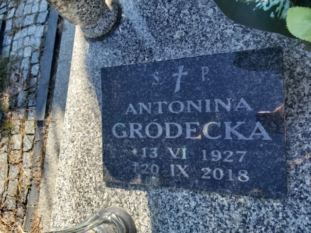 Grób Franciszek Gródecki