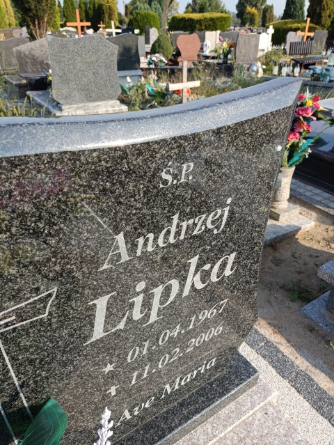 Andrzej Lipka 1967 Brzeg - Grobonet - Wyszukiwarka osób pochowanych
