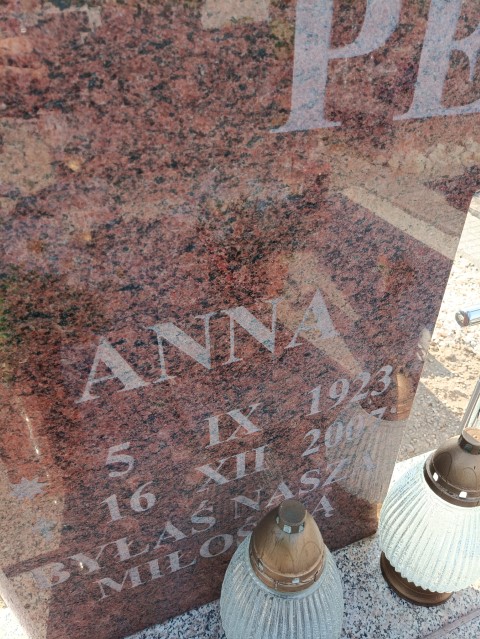 Grób Teresa Petrów Trybulak