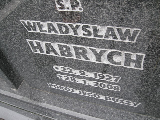 Zofia Habrych 1929 Brzeg - Grobonet - Wyszukiwarka osób pochowanych