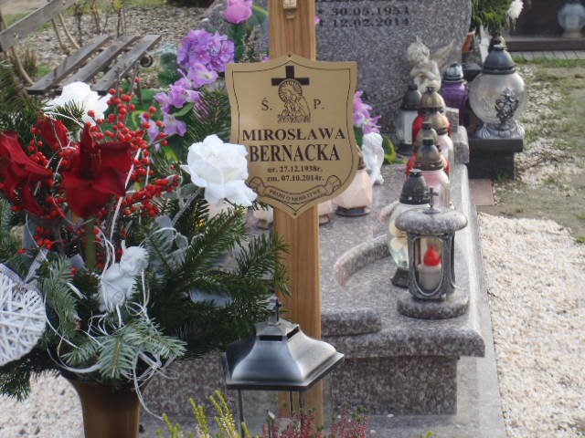 Grób Mirosława Bernacka