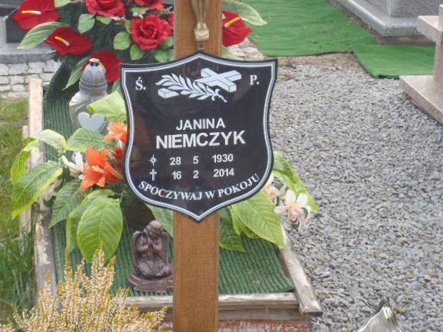 Grób Janina Niemczyk