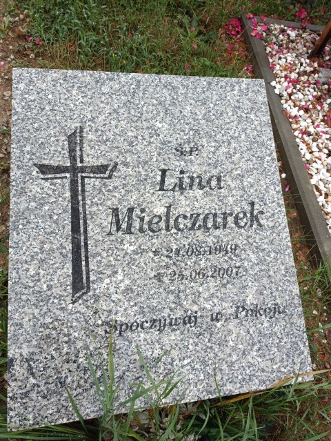 Grób Lina Mielczarek