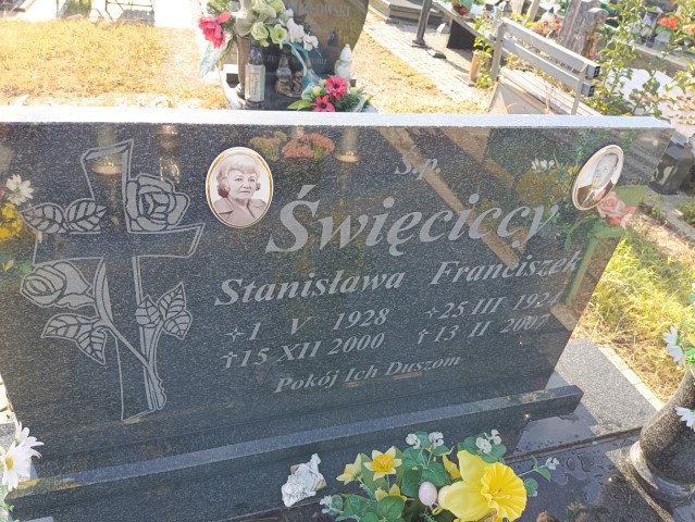 Stanisława Święcicka 1928 Brzeg - Grobonet - Wyszukiwarka osób pochowanych