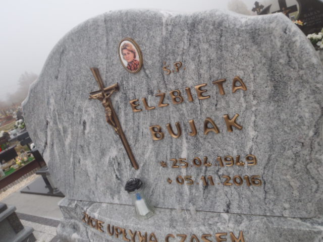 Elżbieta Bujak 1949 Brzeg - Grobonet - Wyszukiwarka osób pochowanych