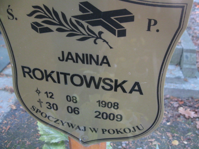 Elżbieta Rokitowska 1954 Brzeg - Grobonet - Wyszukiwarka osób pochowanych