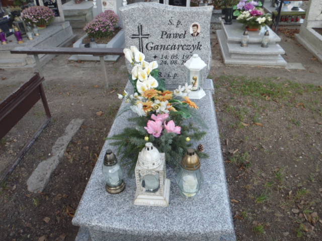 Grób Paweł Gancarczyk