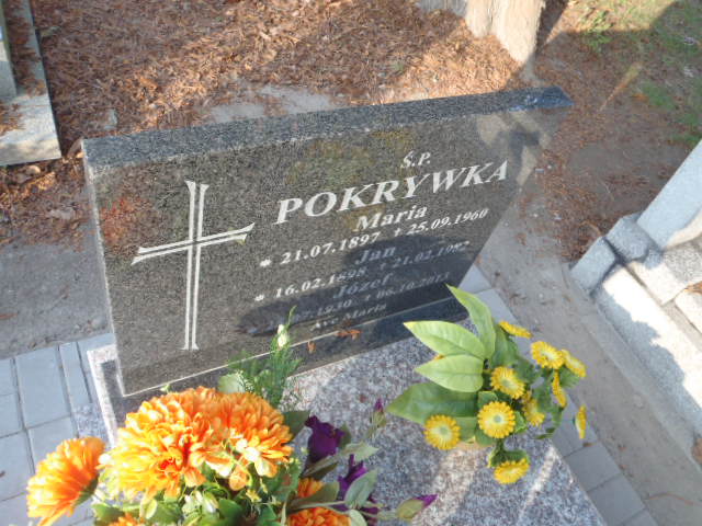 Grób Jan Pokrywka