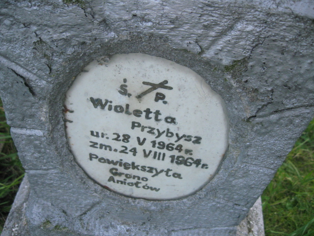 Grób Wioletta Przybysz