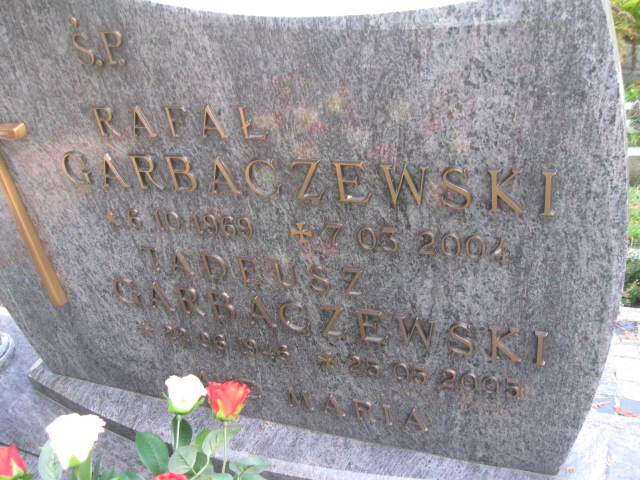 Tadeusz Garbaczewski 1946 Brzeg - Grobonet - Wyszukiwarka osób pochowanych