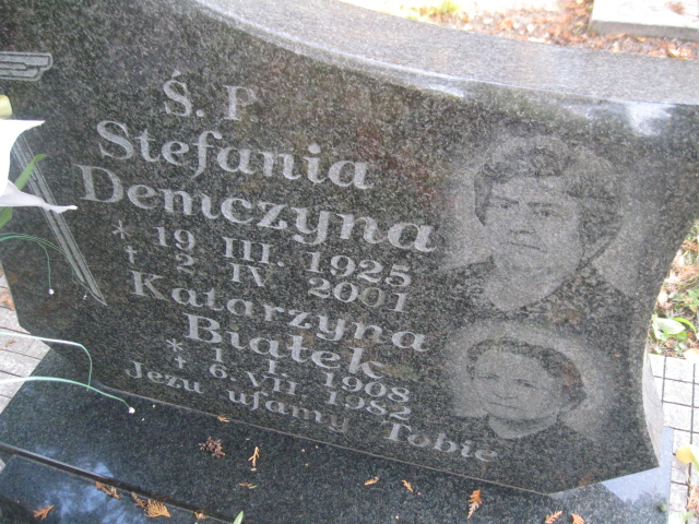 Stefania Demczyna 1925 Brzeg - Grobonet - Wyszukiwarka osób pochowanych